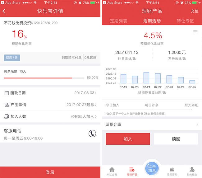 嘉兴APP制作案例:聚宝金融 嘉兴APP制作案例:聚宝金融